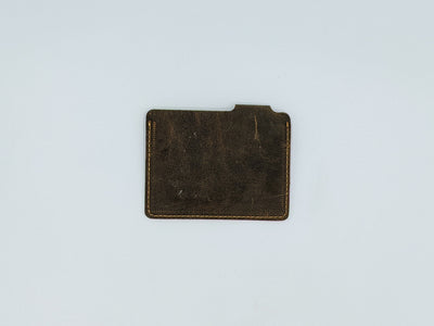 Baba Boota Single Card Holder Leather Wallet