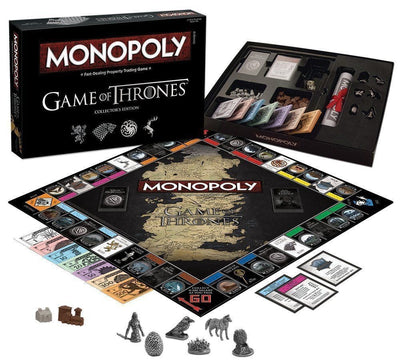 Game Of Thrones Monopoly Board Game Indoor Games - Baba Boota