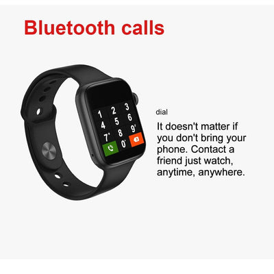 Baba Boota T5S Smart Watch Phone Call Phone Book Smart Fitness Heart Rate Watch series 5 for iOS & Android