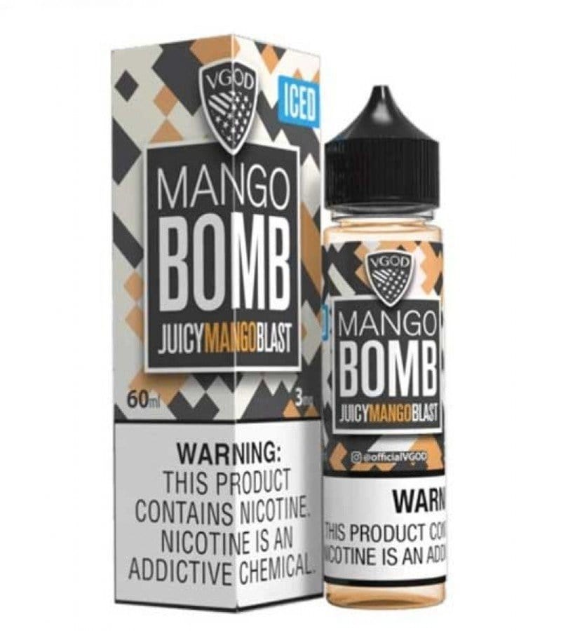 Baba Boota vape flavor VGOD ƒ?? ICED Mango Bomb 60ml - 3 mg