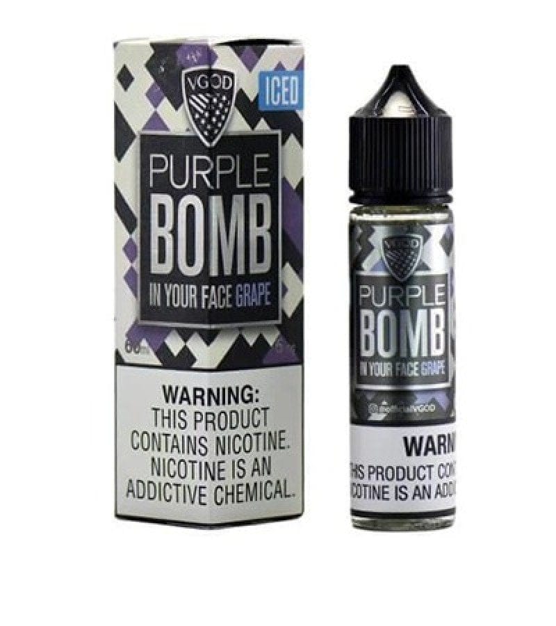 Baba Boota Vaporizers Purple Bomb Iced Original ƒ?? VGOD E-Liquid ƒ?? 60ML