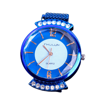 Diamond Shape Dial Up Down Zarcon Touch With Dial Women Watch - Baba Boota