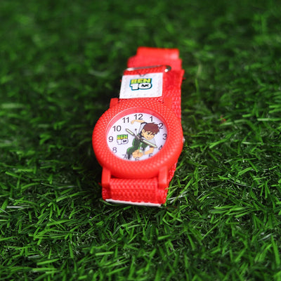 Ben10 Baby Cloth Type Strap Baby Watch - Baba Boota