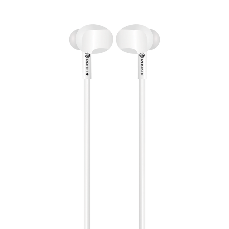 Baba Boota White Ronin R-18 - HD Sound Earphone