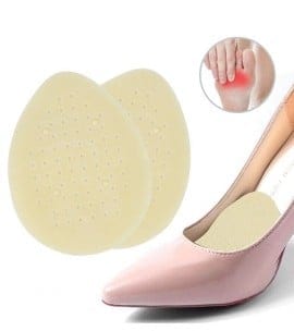 Baba Boota Women Fashion Silicone High Heels Insole Gel Pad Forefoot Arch Protector Women
