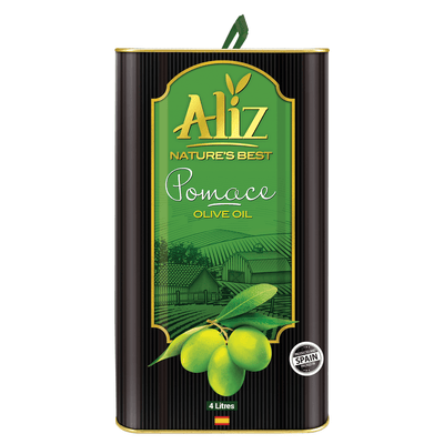 Aliz Pomace Olive Oil 4 Liters - Baba Boota