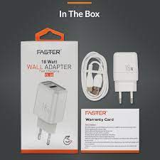 Bababoota Mobile Phone Accessories FASTER FC-58 Fast Charging Wall Adapter