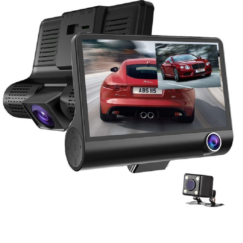 WDR Dashcam 3 Camera Lens Video Car DVR Full HD 1080P - Baba Boota