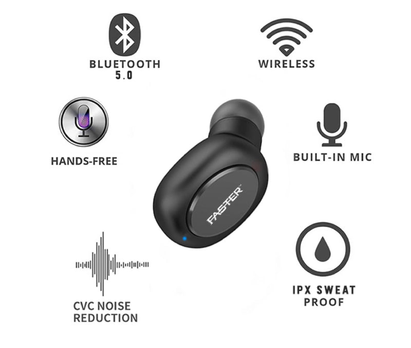 FASTER S600 TRUE EARBUDS - Baba Boota