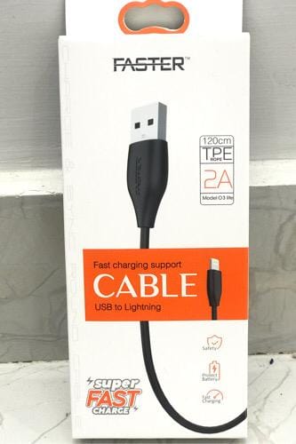 FASTER DATA CABLE O3 LITE TYPE C - Baba Boota