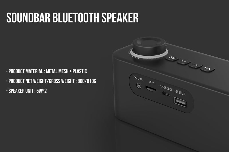 FASTER Z5 Sound bar Bluetooth Speaker - Baba Boota