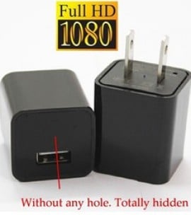 HD 1080P USB CHARGER HIDDEN CAMERA