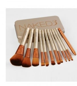 Naked3 Makeup Brush Set